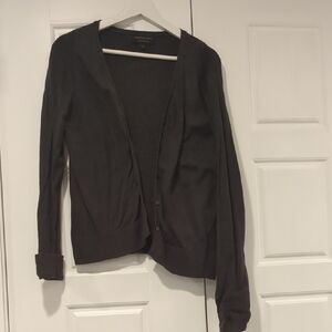 Banana Republic Black Cardigan Sweater